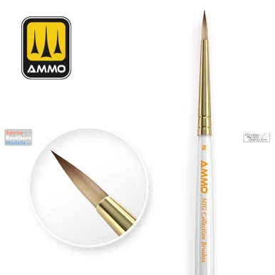 AMM8716 AMMO by Mig - Mig Brush Collection: Conical 02