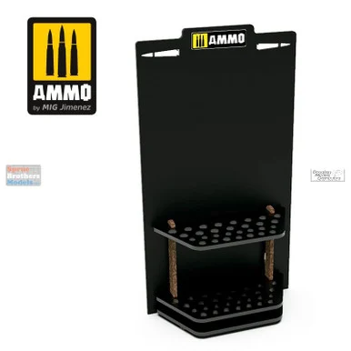 AMM8884 AMMO by Mig Modular System Workshop - Modular Brush Display Stand Section