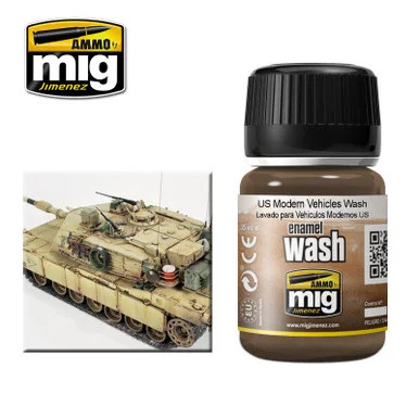 AMM1007 - Enamel Wash: US Modern Vehicles