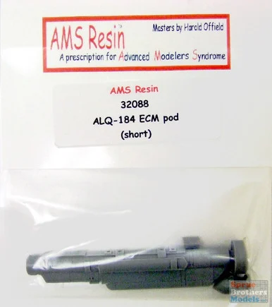 AMS32088 1:32 AMS Resin ALQ-184 ECM Pod (Short)
