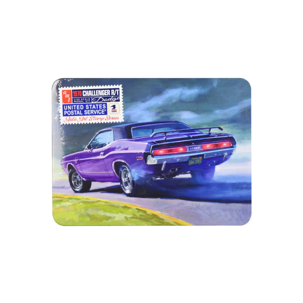 Amt 1401 car model 1970 dodge challenger usps 1/25 Model kit - AMT/ERTL
