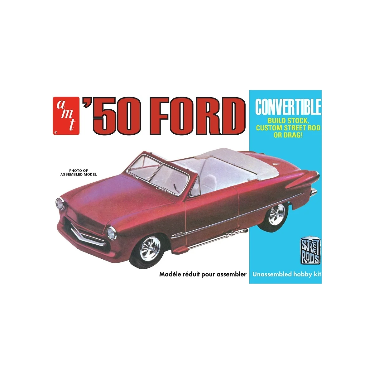 1950 ford convertible street rods edition Model kit - AMT/ERTL