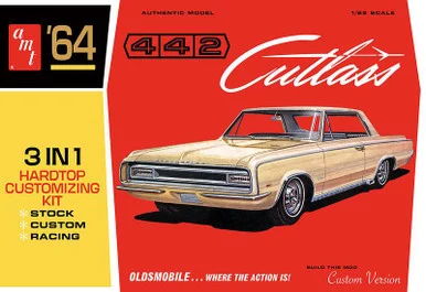 1/25 AMT 1964 Olds Cutlass 442 Hardtop