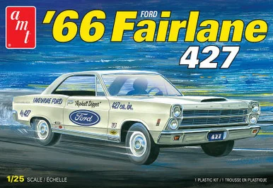 1/25 AMT 1966 Ford Fairlane 427 Plastic Model Kit