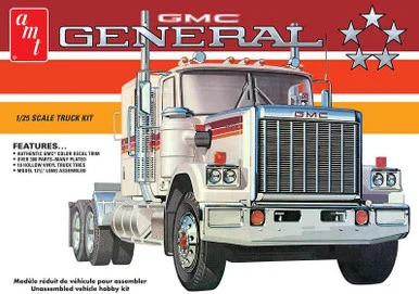 1/25 AMT 1976 GMC General Semi Tractor Cab