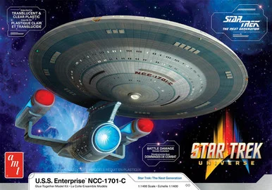1/1400 Star Trek USS Enterprise NCC-1-1701-C