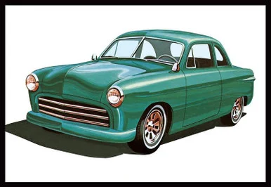 1/25 AMT 1949 Ford The 49er Coupe