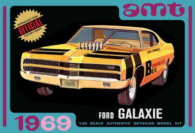 1/25 AMT 1969 Ford Galaxie Hardtop Plastic Model Kit