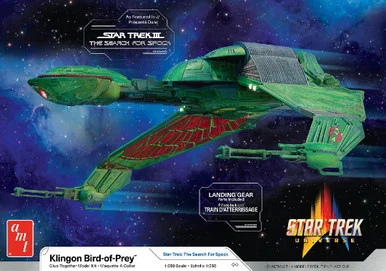 1/350 Star Trek Klingon Bird of Prey - AMT1400