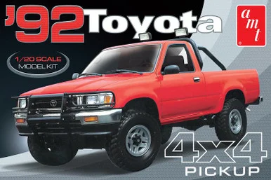 1/20 AMT 1992 Toyota 4x4 Pickup Plastic Model Kit