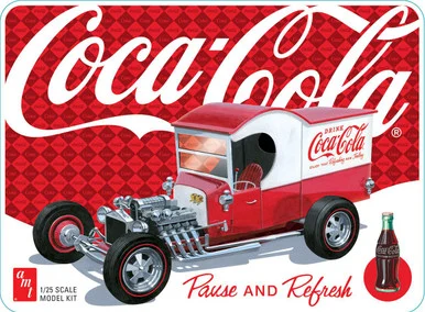 1/25 AMT 1925 Ford Model T Panel w/Tin Packaging Coca-Cola - PREORDER