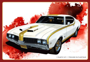 1/25 AMT 1969 Hurst Oldsmobile Cutlass Plastic Model Kit