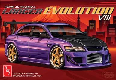 1/25 AMT 1995 Mitusbishi Lancer Evo Plastic Model Kit