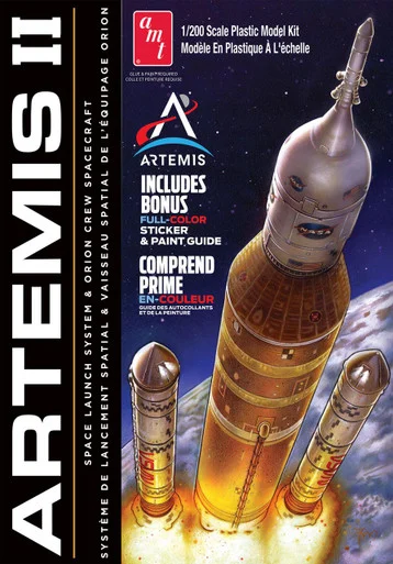 1/200 AMT Artemis II w/Sticker - PREORDER