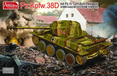 1/35 Amusing Hobby Pz.Kpfw.38D German Tank