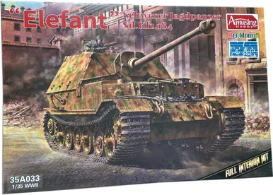 1/35 Amusing Hobby Sd.Kfz.184 Elefant w/full interior