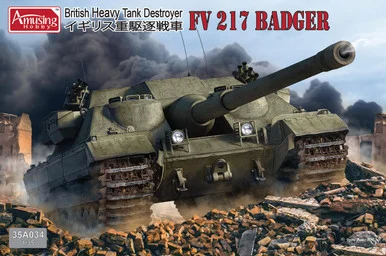 1/35 Amusing Hobby FV 217 Badger British Heavy Tank