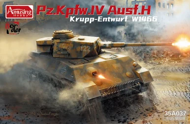 1/35 Amusing Hobby Panzer IV Ausf.H KruppEntwurf