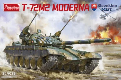 1/35 Amusing Hobby T-72M2 Moderna Slovakian MBT