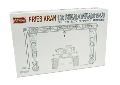 1/35 Amusing Hobby Fries Kran 16t Strabokran Tank Crane