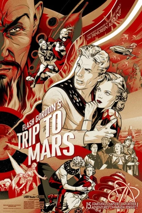 Flash Gordon (1938 Serial – Variant) - Martin Ansin