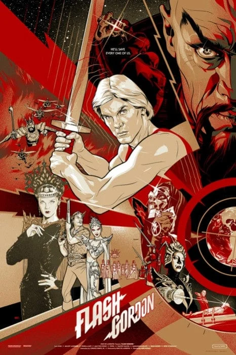 Flash Gordon (1980 Film – Variant) - Martin Ansin