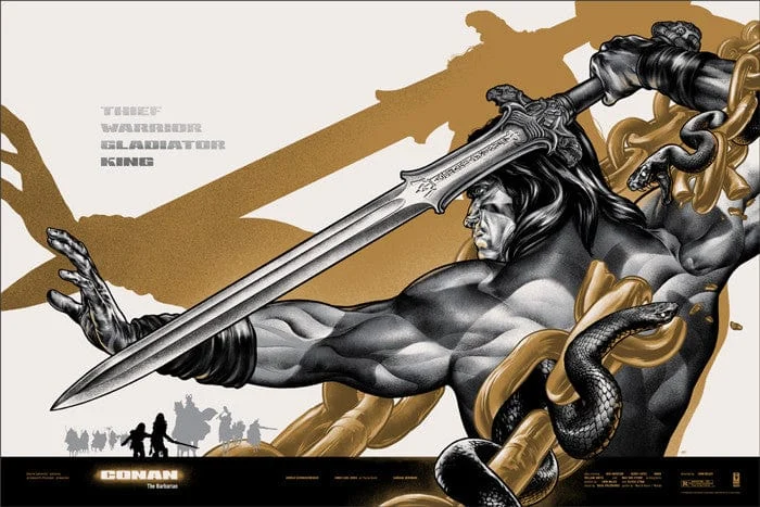 Conan the Barbarian (Variant) - Martin Ansin