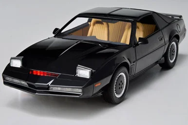 Aoshima AOS06560 Knight Rider Knight 2000 K.I.T.T. Season I Scanner with Voice Unit 1/24 Scale Model Kit