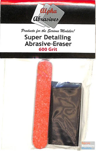 APA64051 Alpha Abrasives Super Detailing Abrasive Eraser - 600 Grit