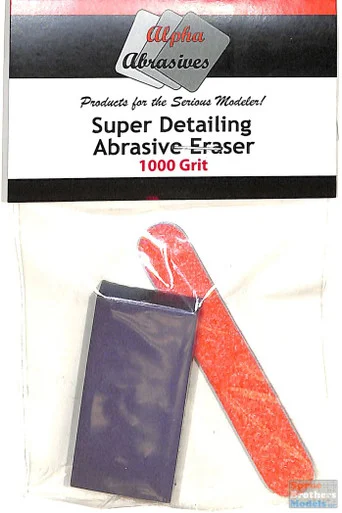 APA64052 Alpha Abrasives Super Detailing Abrasive Eraser - 1000 Grit