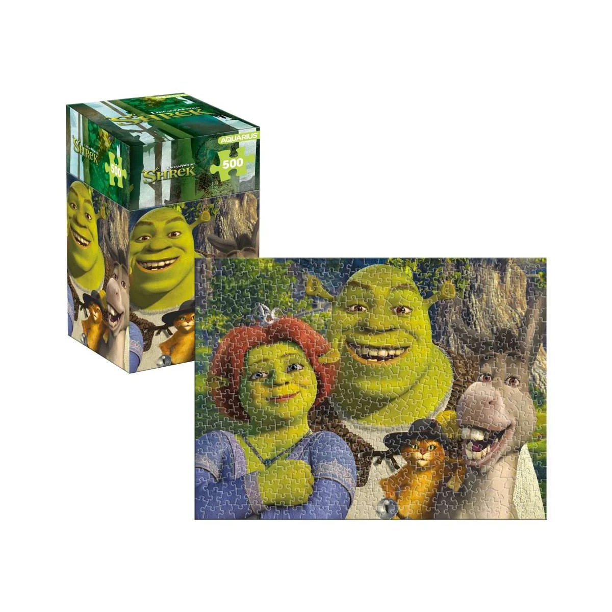 Shrek Family Puzzle 500 pieces (vertical box) - Aquarius