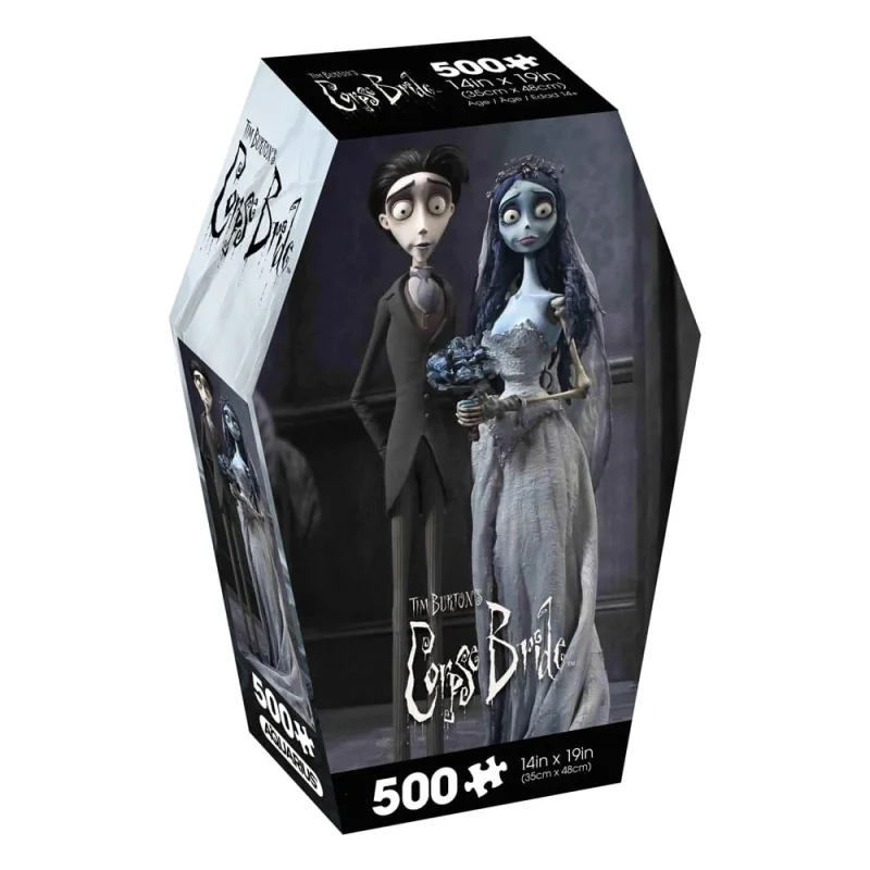 Corpse Bride puzzle Victor and Emily (500 pieces) - Aquarius