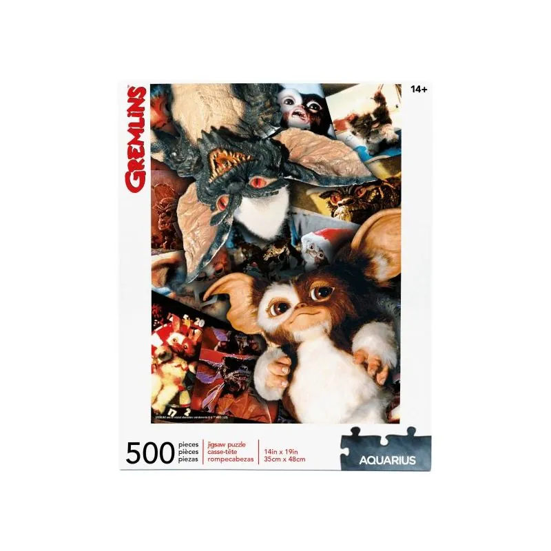 Puzzle 500 pieces Aquarius Gremlins collage