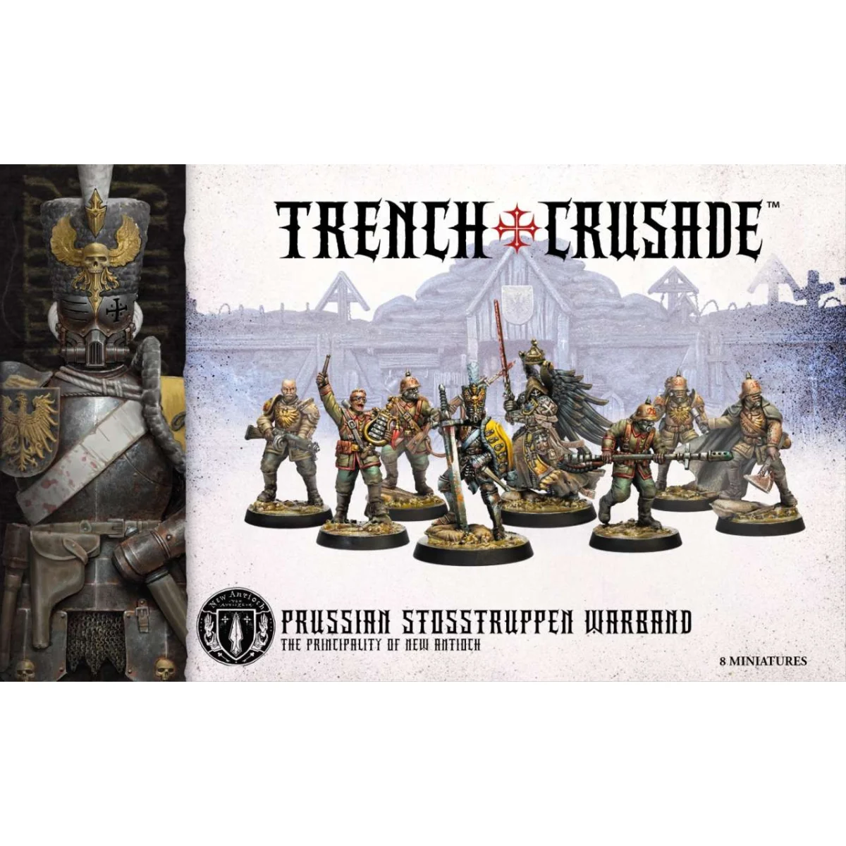 Trench Crusade Prussian Stosstruppen Warband Figurine - Archon Studio