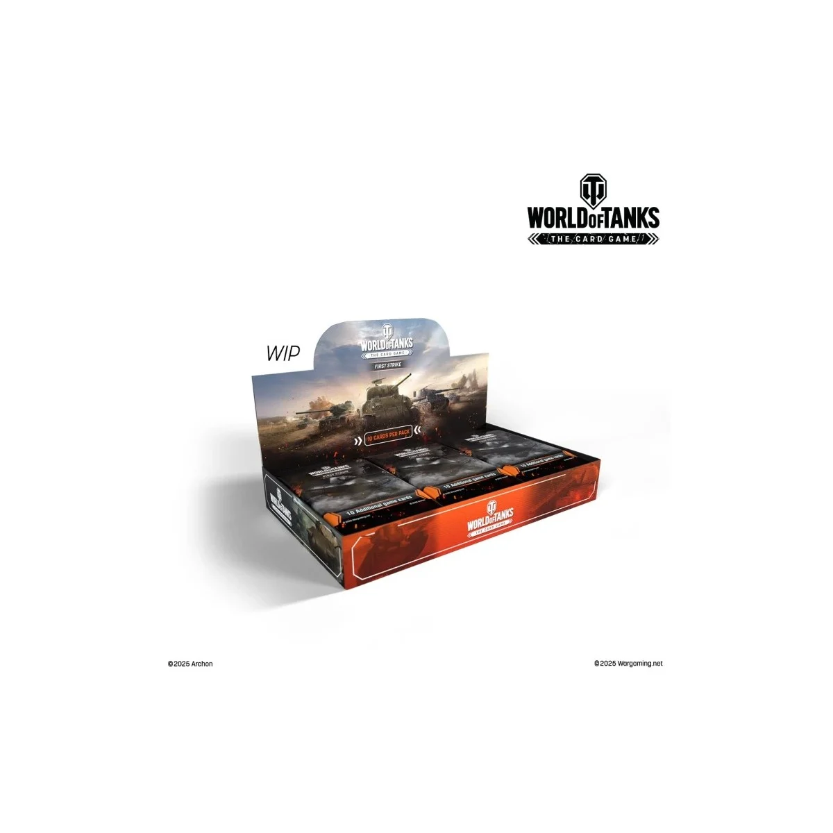 World of Tanks - Booster Display - Frist Strike 24 x Booster (ENG) Board game