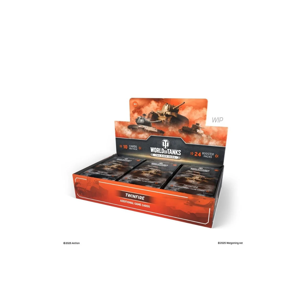 World of Tanks - Booster Display - Twinfire 24 x Booster (ENG)