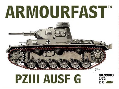 Armourfast 99003 1/72 Panzer III Ausf G Tank (2)