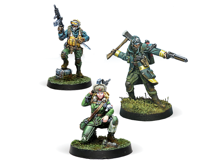 Infinity CodeOne Ariadna Support Pack Miniature Game Figures - Corvus Belli