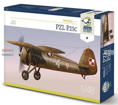 ARM40002 1:48 Arma Hobby PZL P.11c