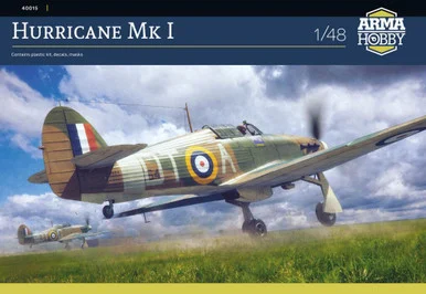 1/48 Arma Hurricane Mk.I Plastic Model Kit - Arma Hobby