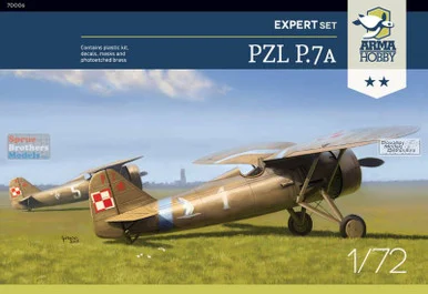 ARM70006 1:72 Arma Hobby PZL P.7A (Expert Set)