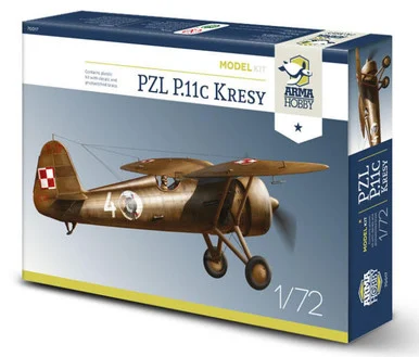 1/72 ARMA Hobby PZL P.11c Kresy Model Kit