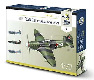 1/72 ARMA Hobby Yak-1b Allied Fighter Limited Edition