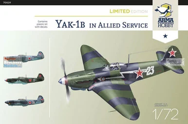 ARM70029 1:72 Arma Hobby Yak-1B in Allied Service