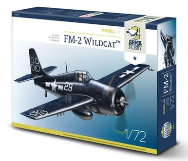 1/72 ARMA Hobby FM-2 Wildcat Model Kit