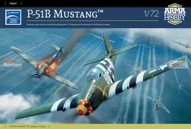 ARM70041 1:72 Arma Hobby P-51B Mustang