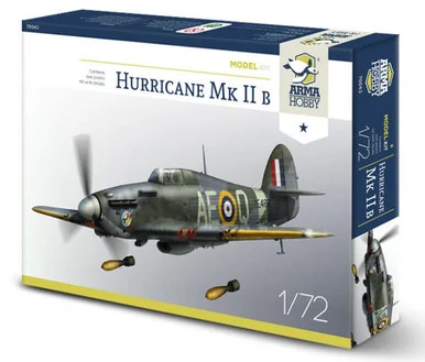 1/72 ARMA Hobby Hurricane Mk IIb Model Kit