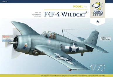 ARM70048 1:72 Arma Hobby F4F-4 Wildcat