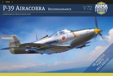 ARM70058 1:72 Arma Hobby P-39 Airacobra Reconnaisance