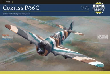 ARM70082 1:72 Arma Hobby P-36C Hawk